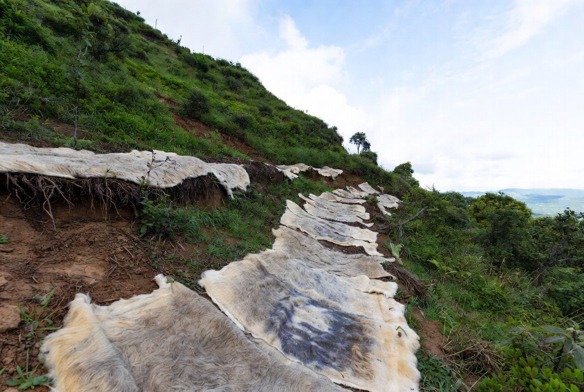 Erosion Control with Wool Geotextiles